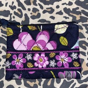 Vera Bradley Floral Nightingale card holder, like new